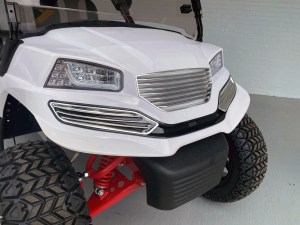 Renegade White Recon 6 Passenger Limo Golf Cart 06